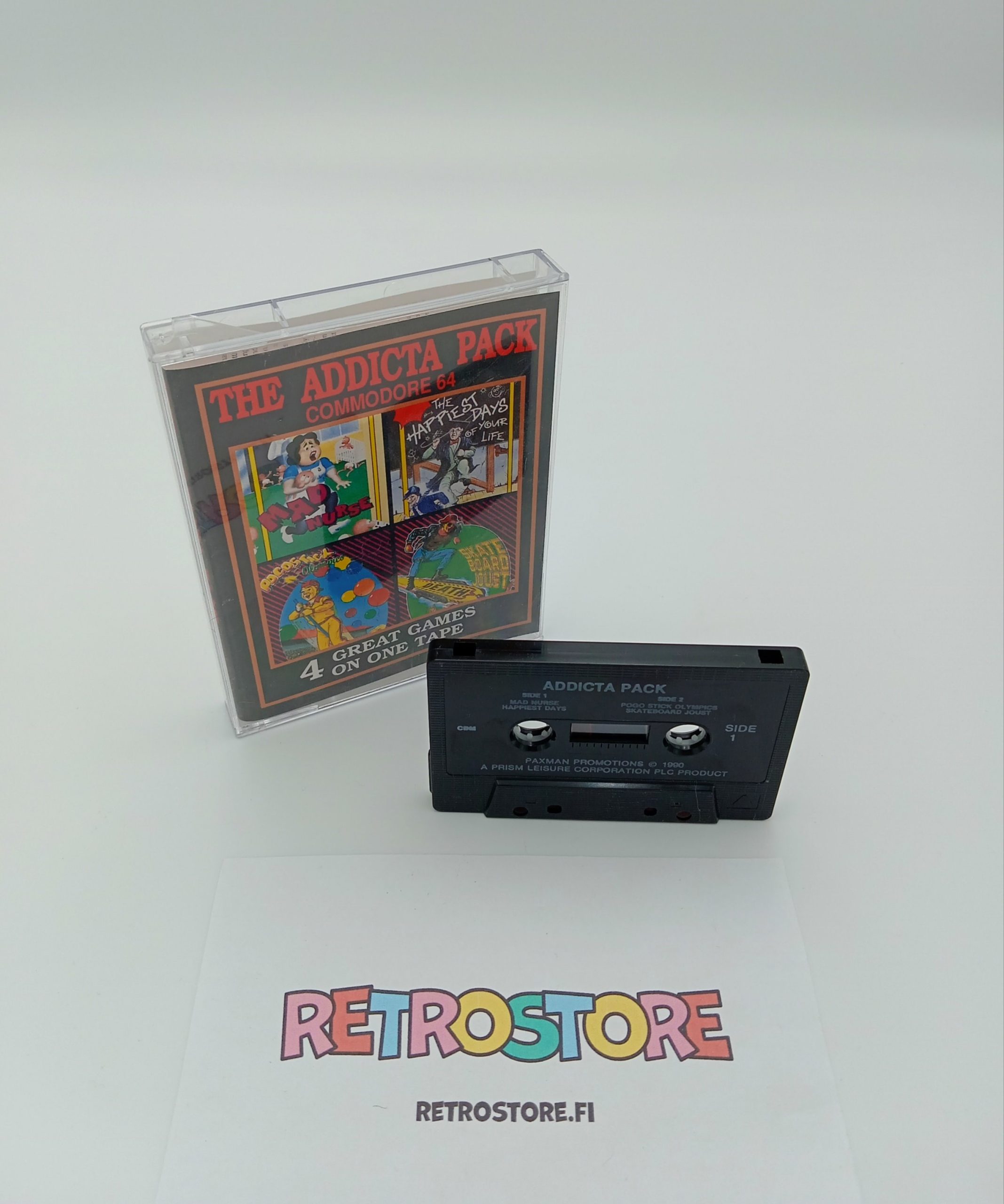 Commodore 64 the addicta pack sisältö