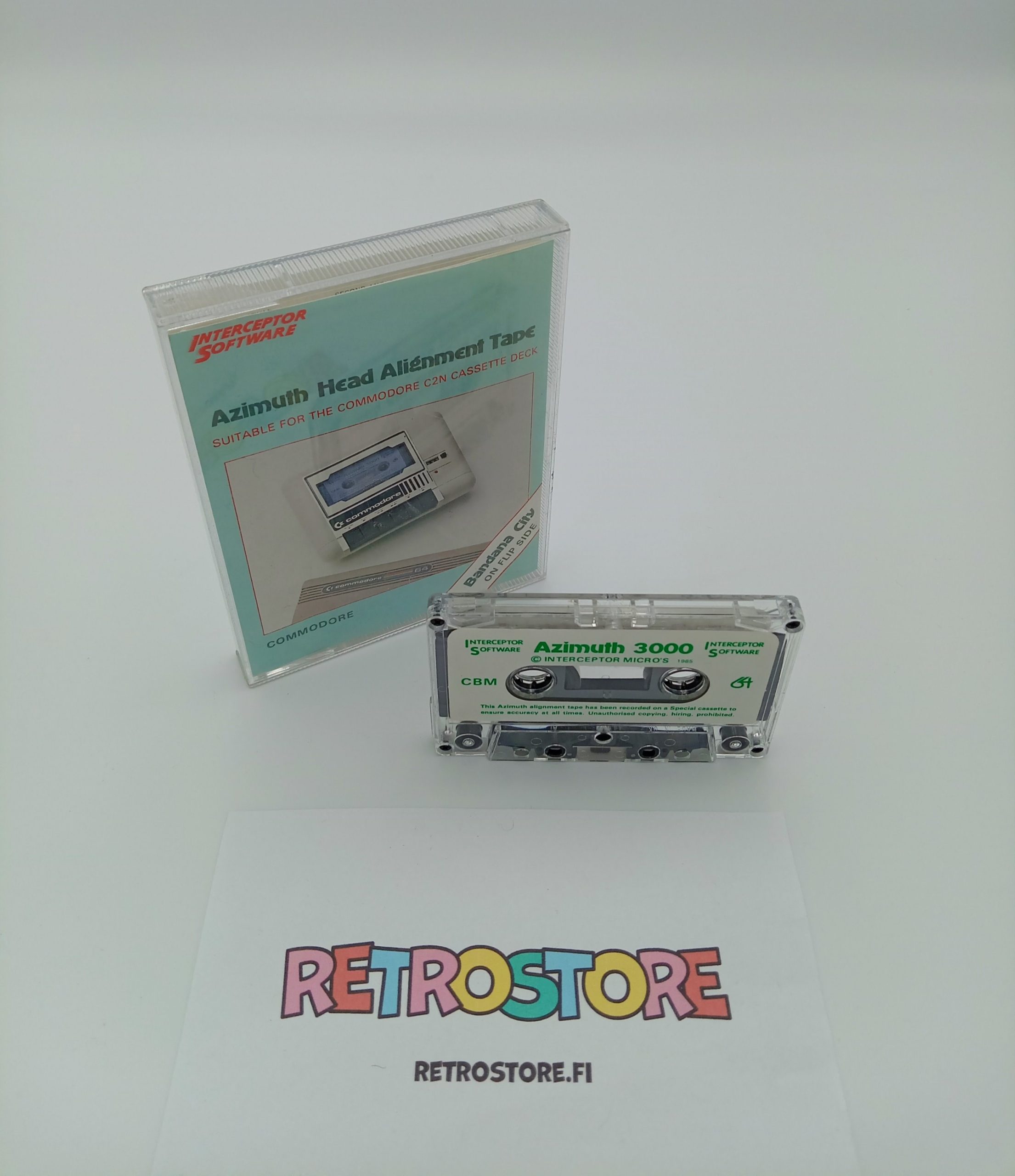 Commodore 64 azimuth alignment tape sisältö