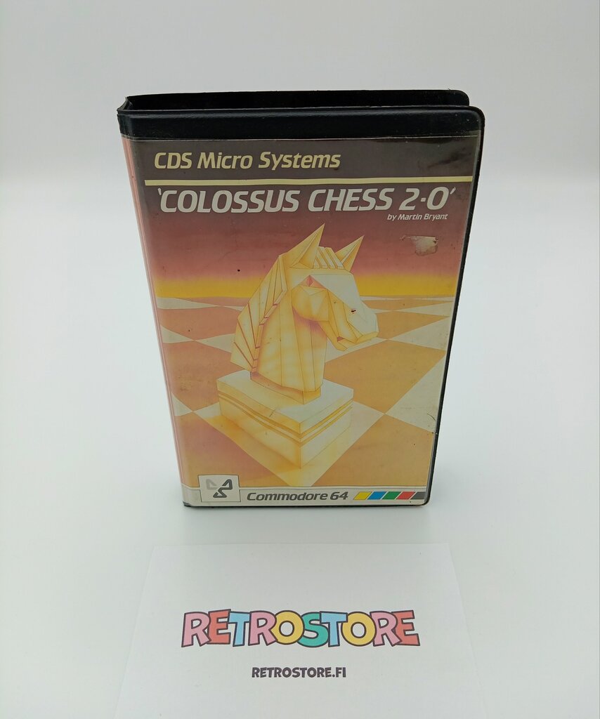 commodore 64 colossus chess 2.0 etukansi