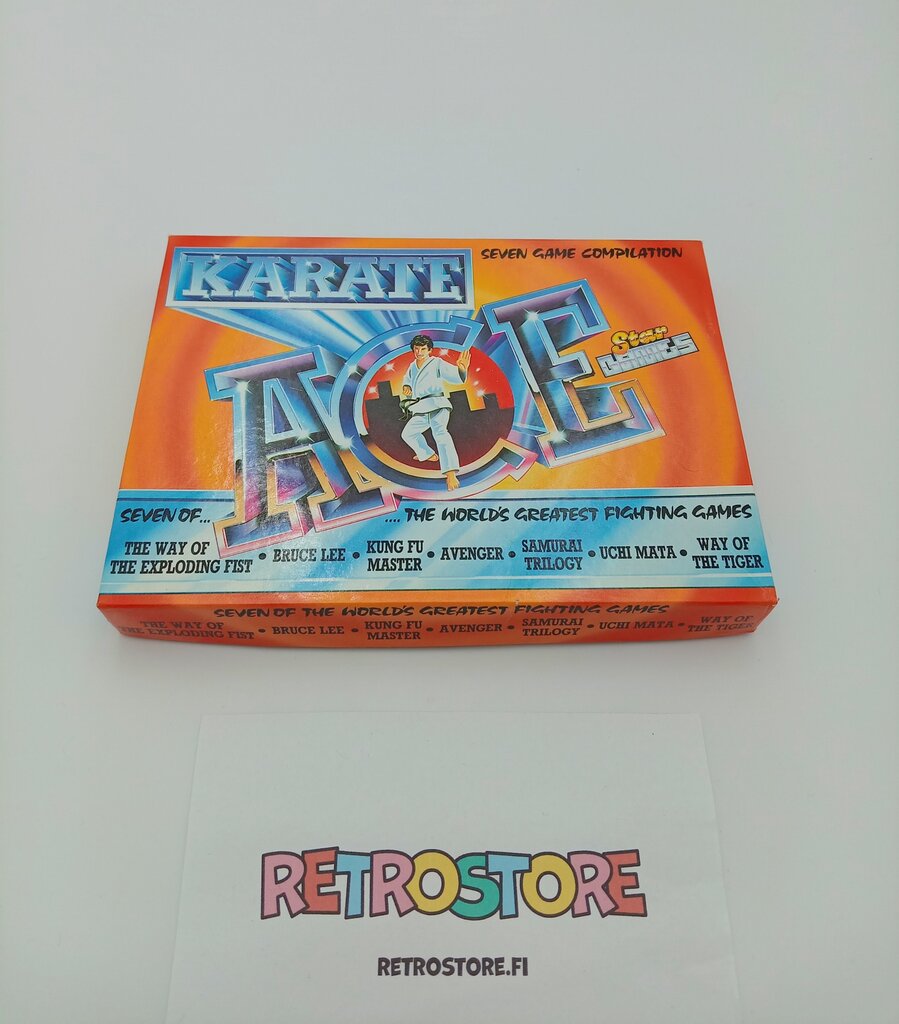 commodore 64 karate ace etukansi