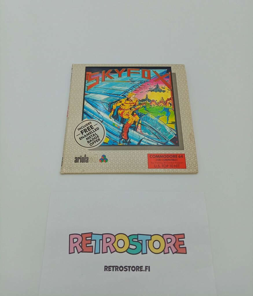 commodore 64 skyfox etukansi