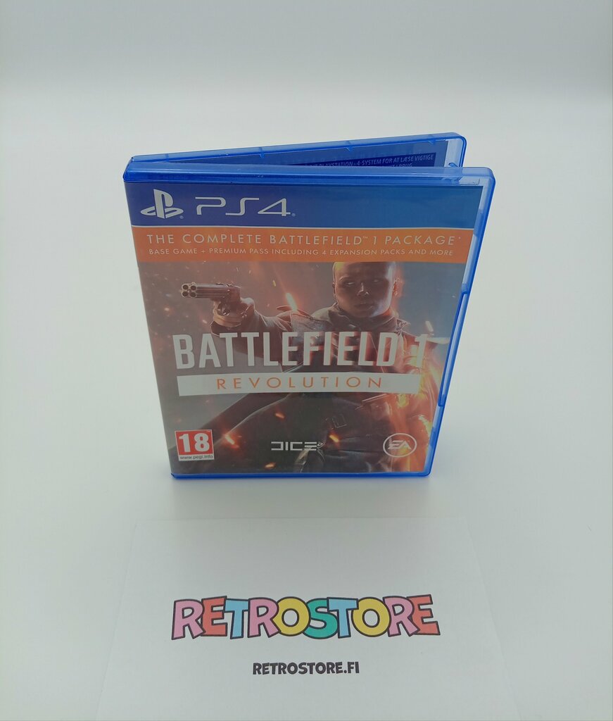 ps4 battlefield 1 revolution etukansi