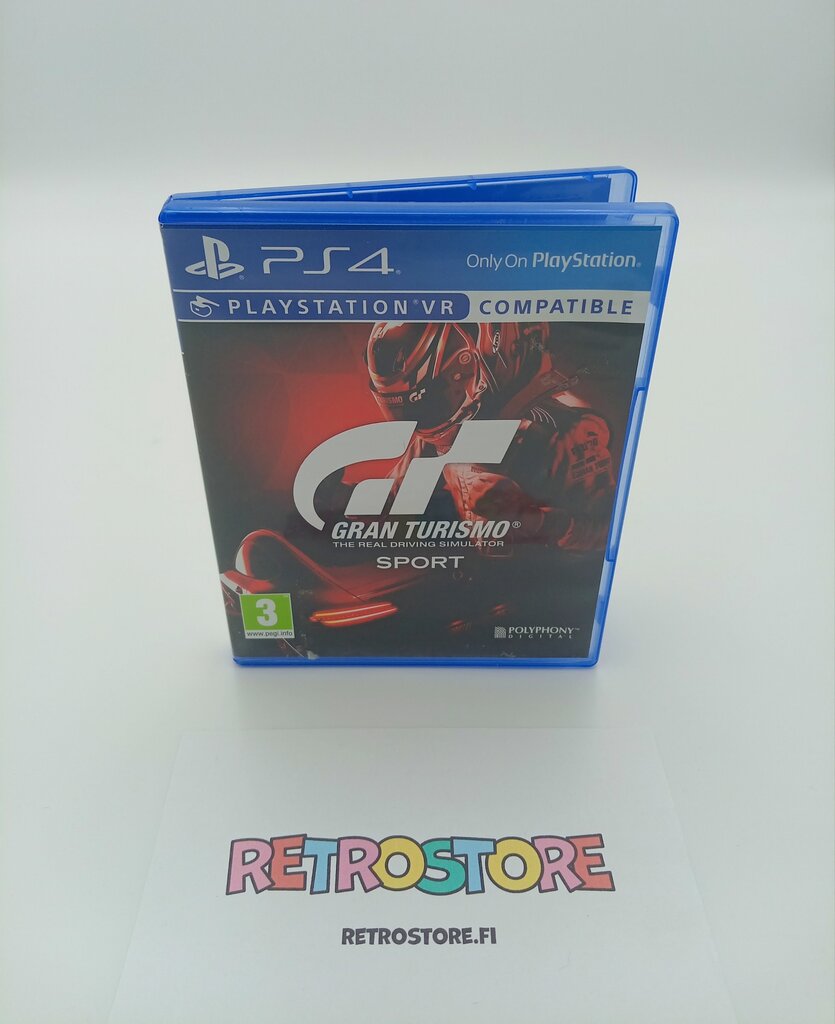 ps4 gran turismo sport etukansi