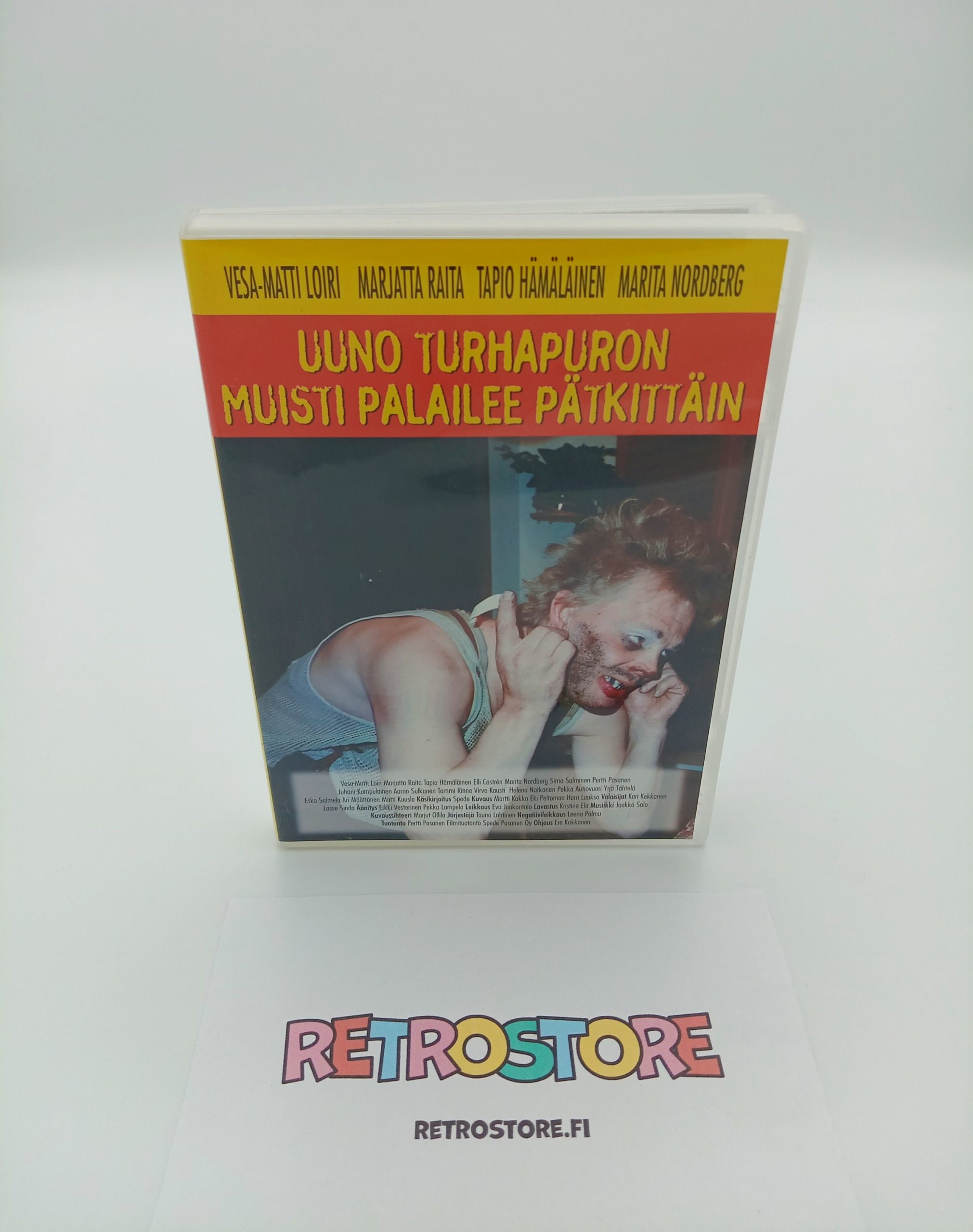 uuno turhapuron muisti palailee pätkittäin dvd-kansi