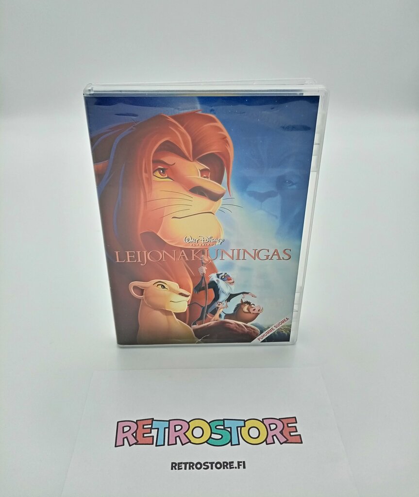 leijonakuningas dvd-kansi
