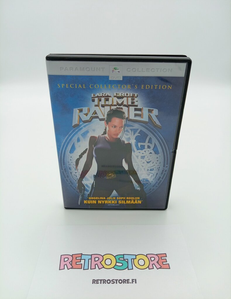 lara croft tomb raider dvd-kansi
