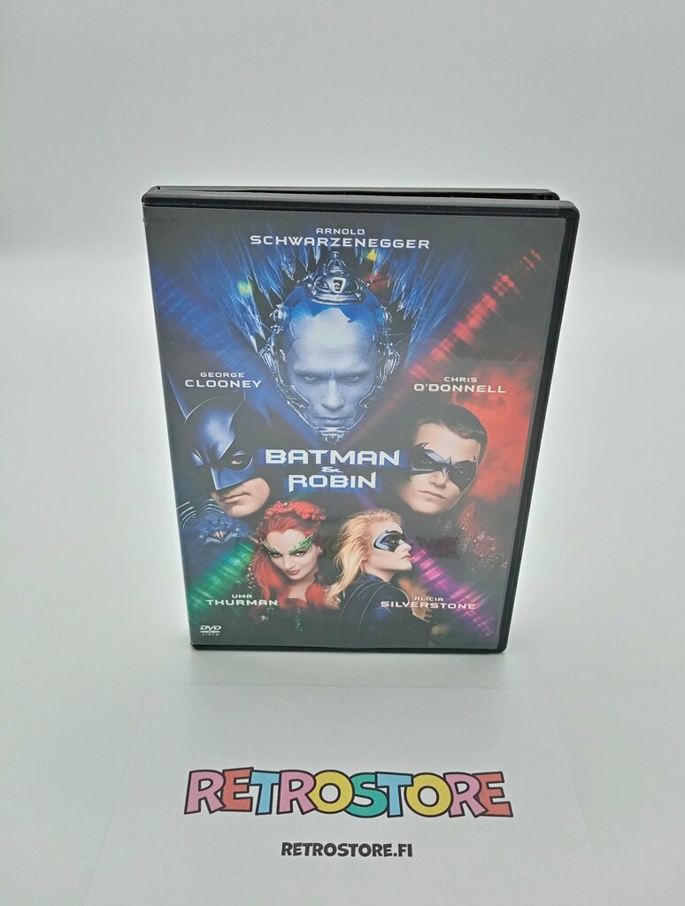batman ja robin dvd-kansi