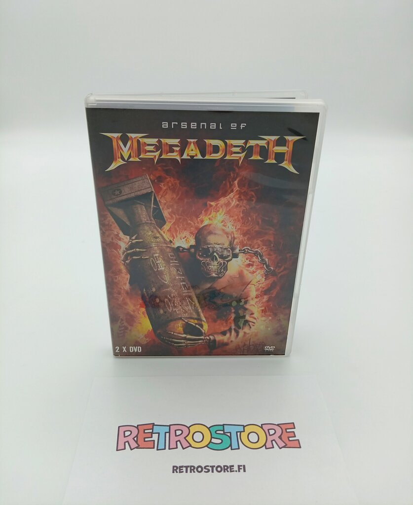 arsenal of megadeth dvd-kansi