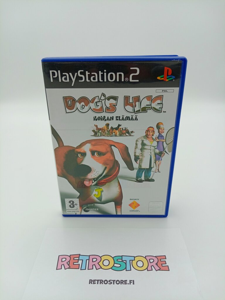 PS2 Dog's Life: Koiran Elämää (CIB) etukansi