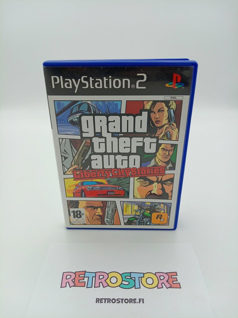 PS2 Grand Theft Auto: Liberty City Stories (CIB) etukansi