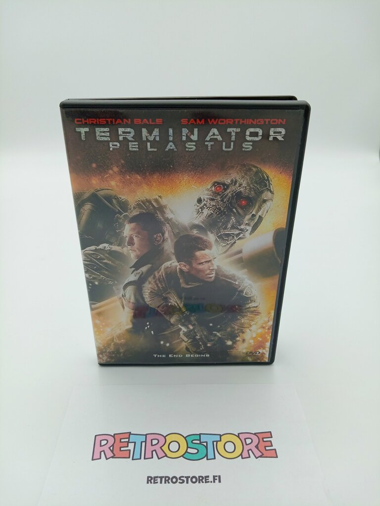 terminator pelastus dvd kansi