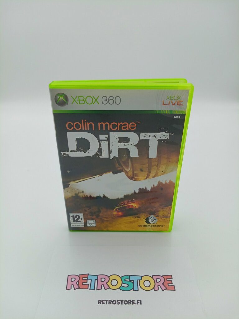 xbox 360 colin mcrae dirt etukansi