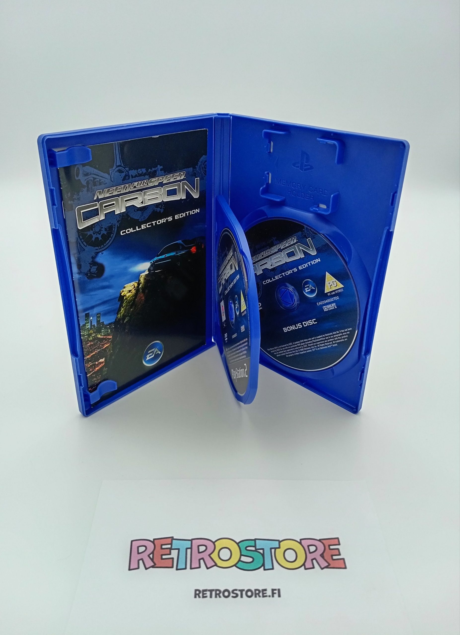 ps2 need for speed carbon collectors edition sisältö