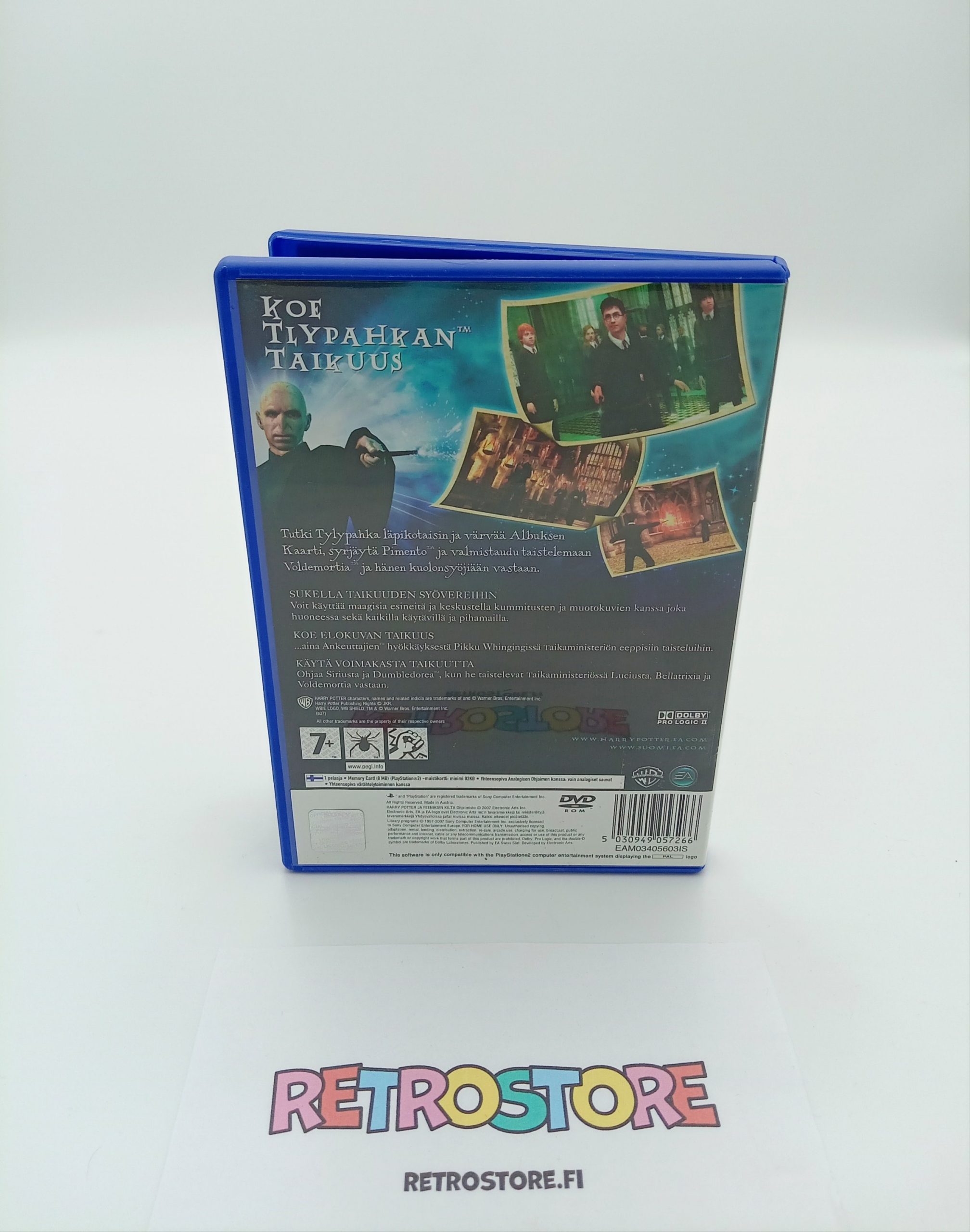 ps2 harry potter ja feeniksin kilta takakansi