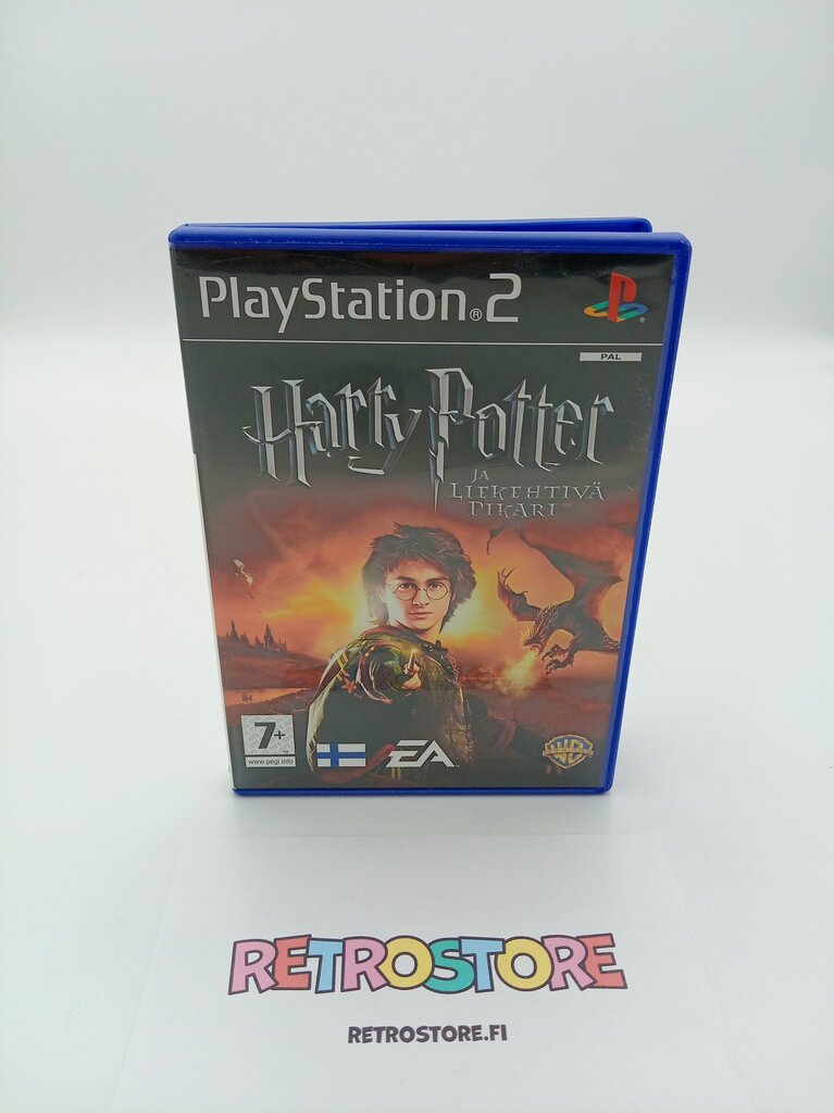 ps2 harry potter ja liekehtivä pikari etukansi