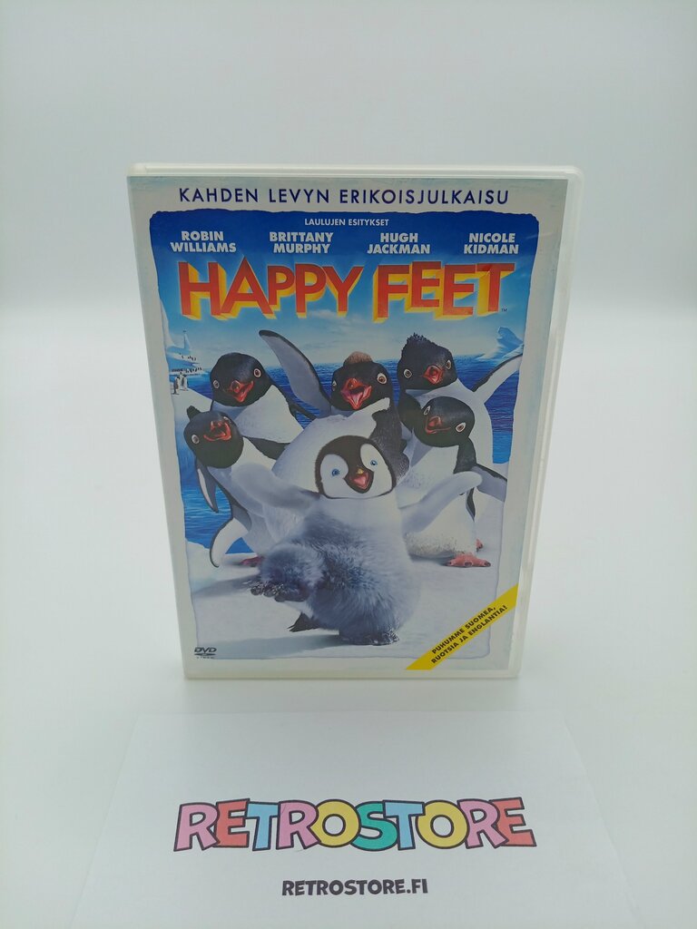 dvd happy feet etukansi