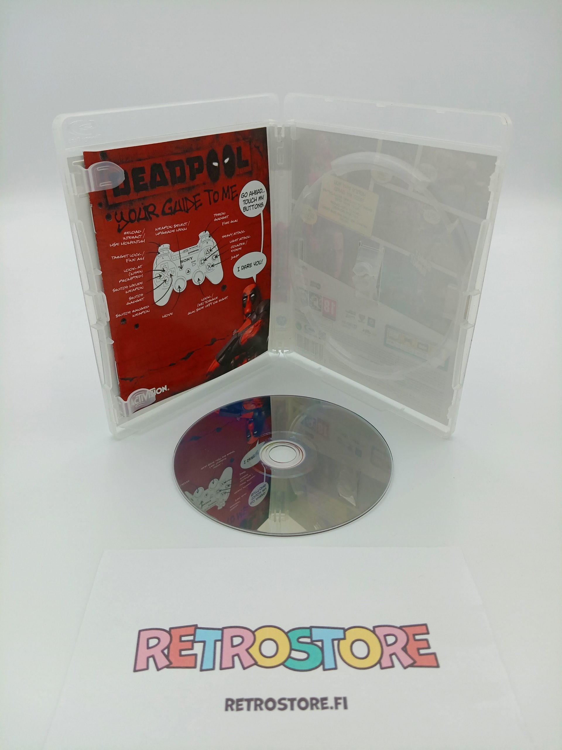 ps3 deadpool sisältö