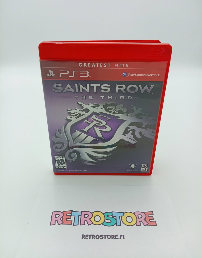 ps3 saints row the third greatest hits etukansi