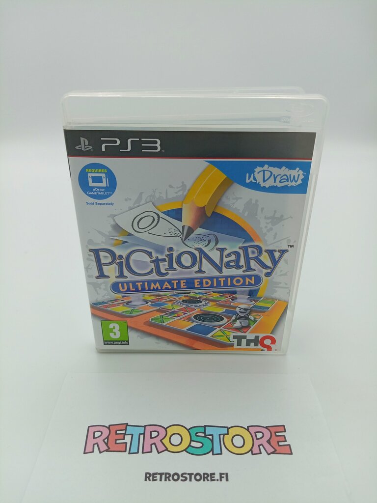 ps3 udraw pictionary ultimate edition etukansi