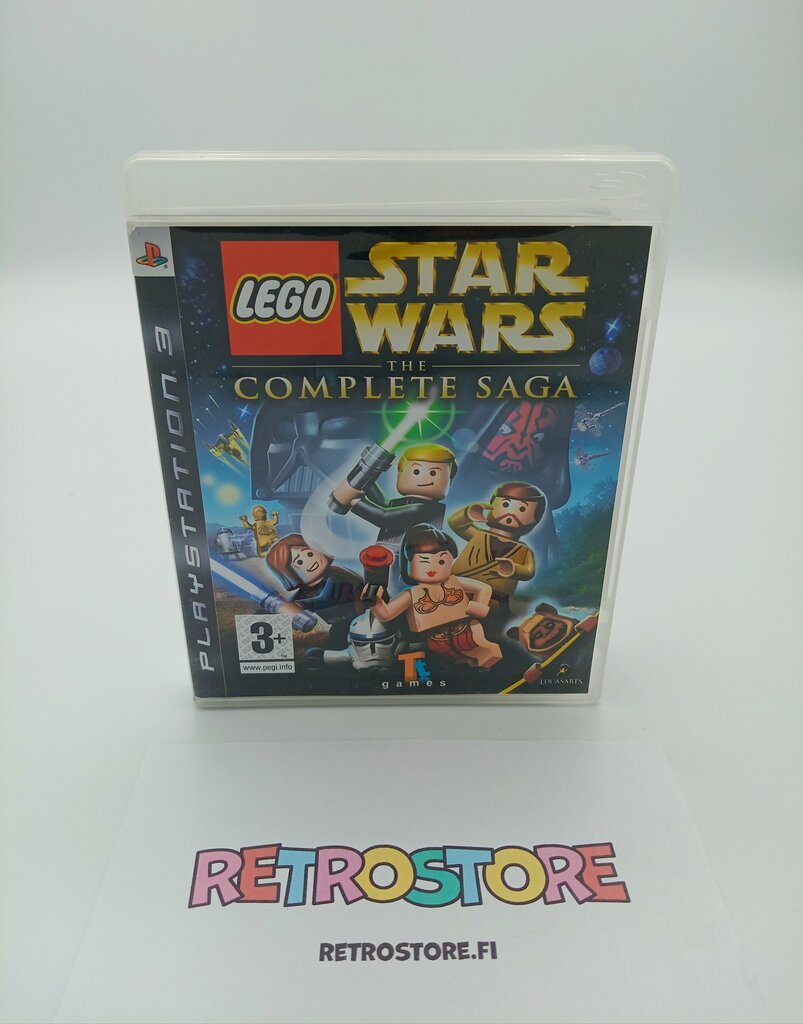 ps3 lego star wars the complete saga etukansi