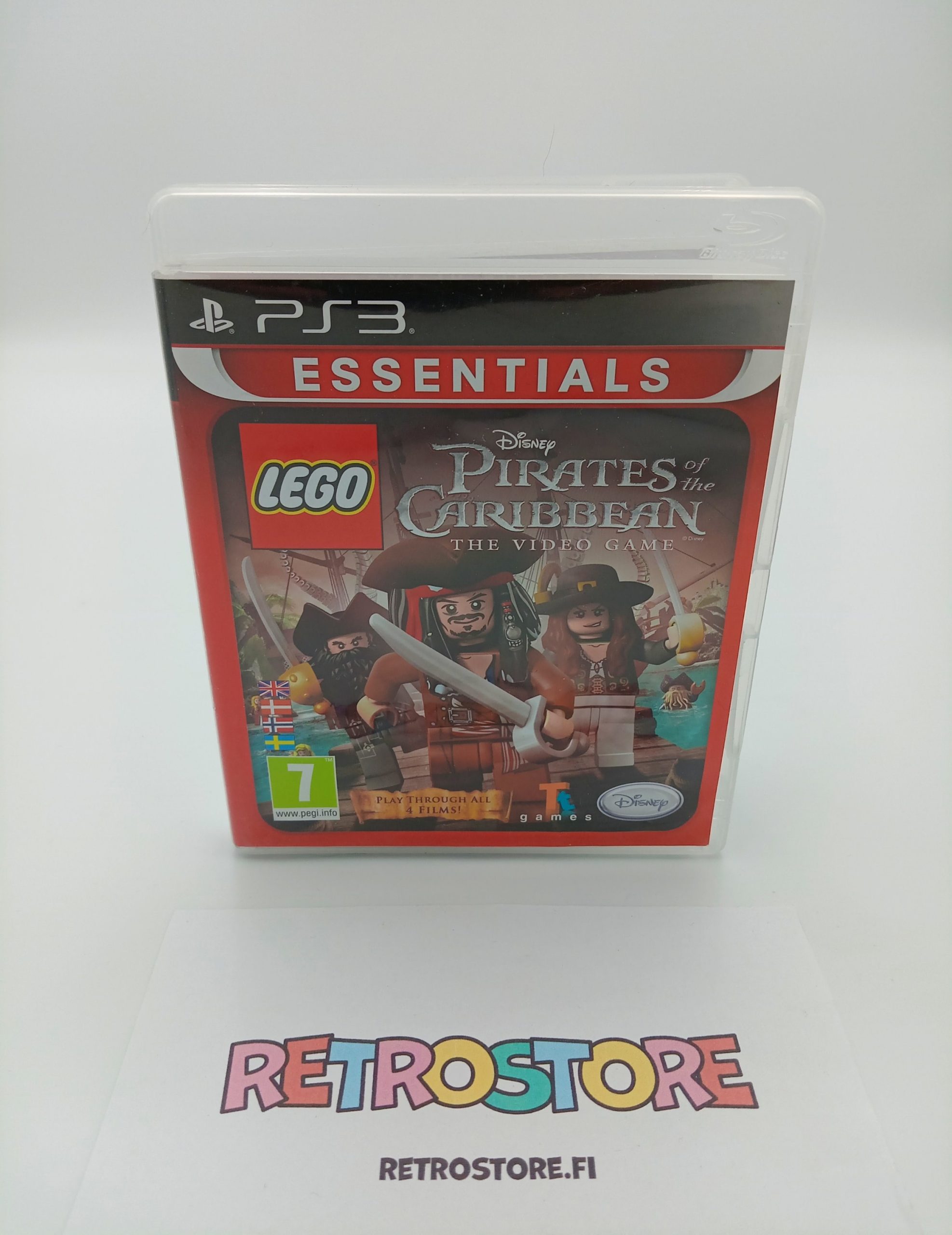 PS3 Lego pirates of the caribbean essentials etukansi