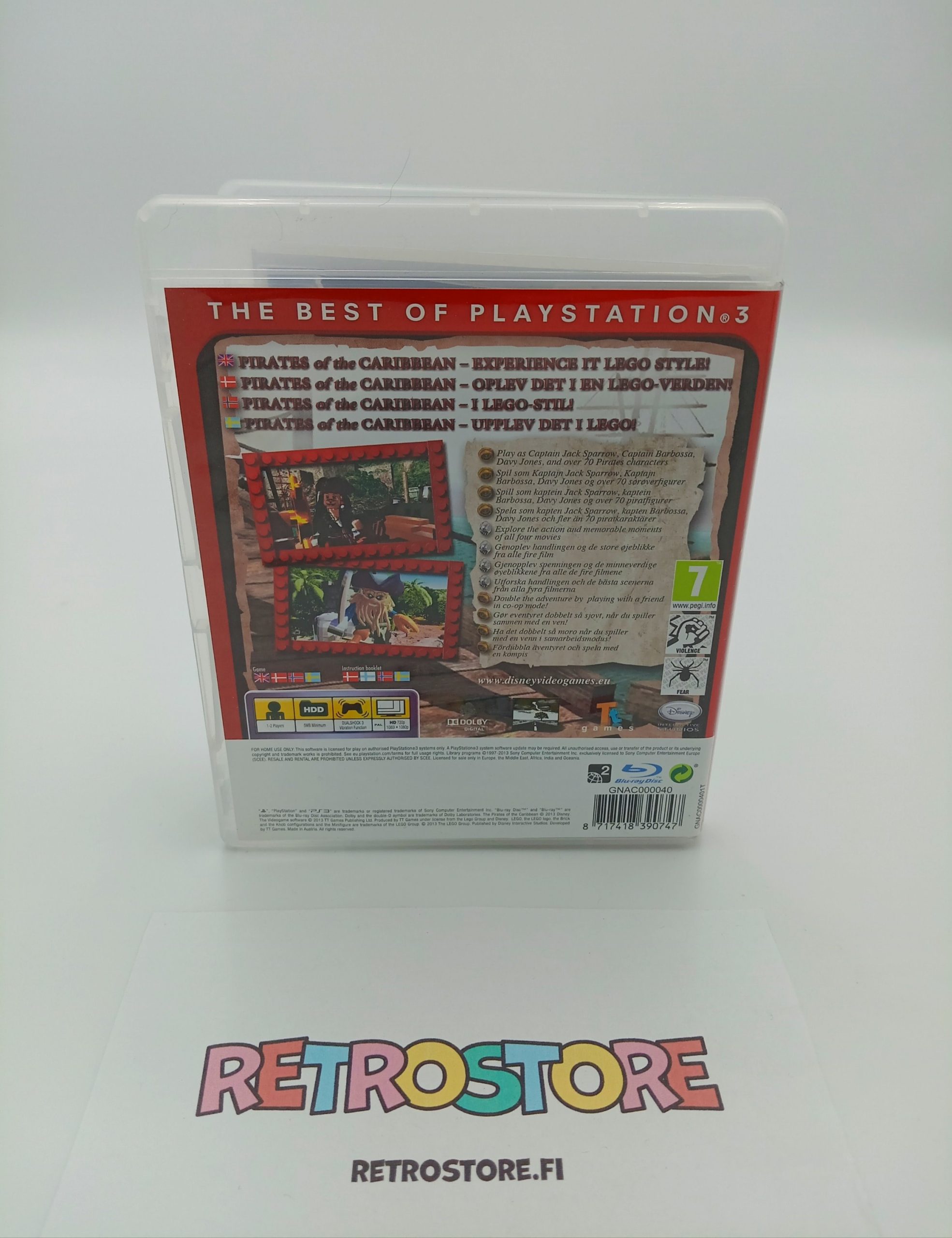 PS3 Lego pirates of the caribbean essentials takakansi