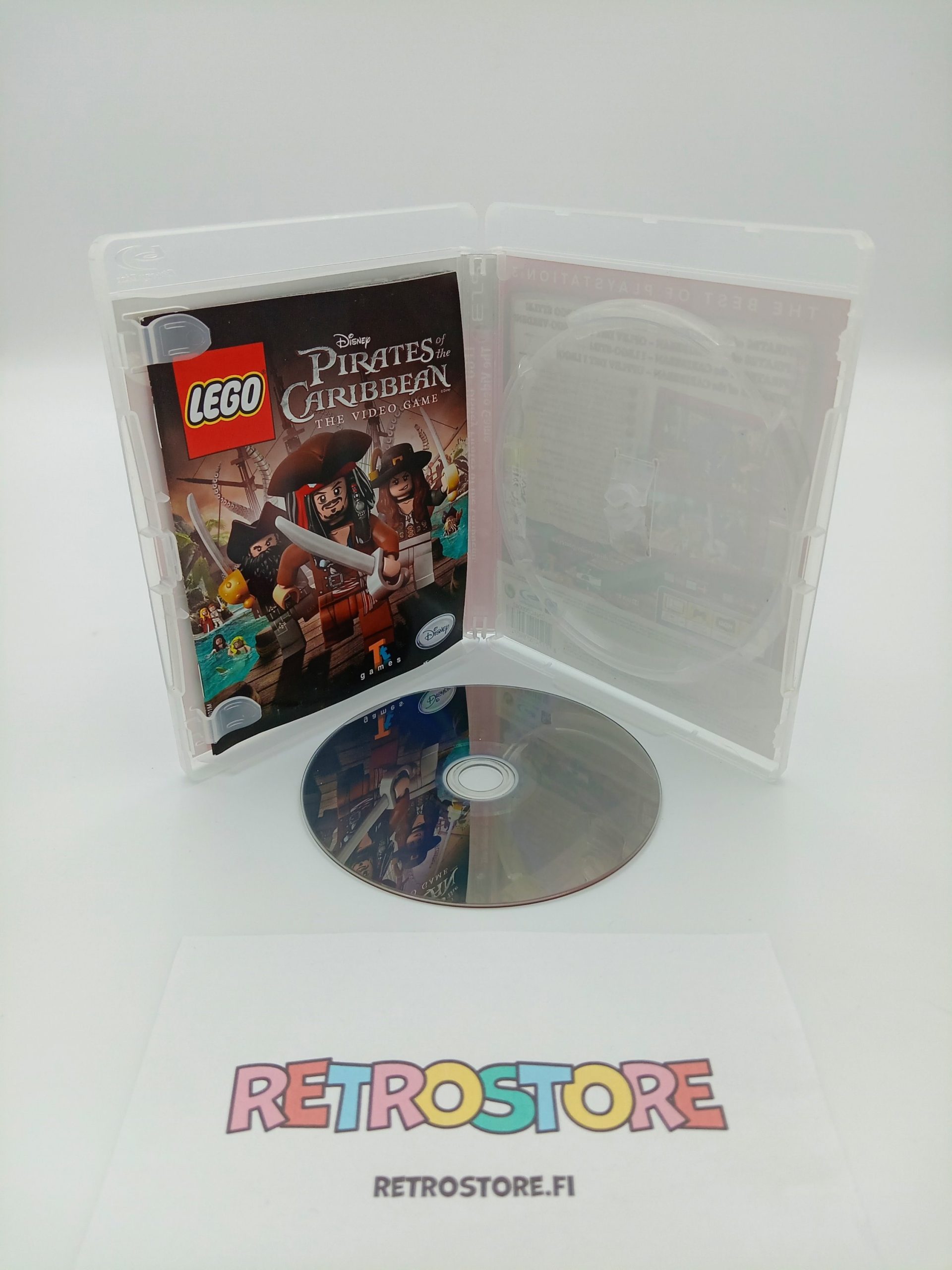 PS3 Lego pirates of the caribbean essentials sisältö
