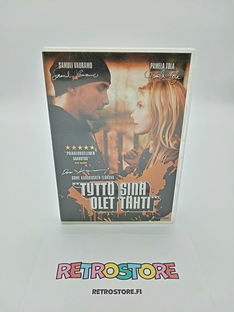 dvd tyttö sinä olet tähti etukansi