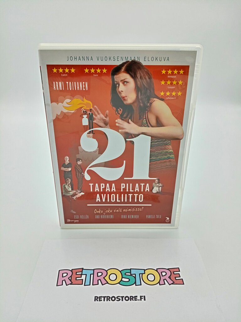 dvd 21 tapaa pilata avioliitto etukansi
