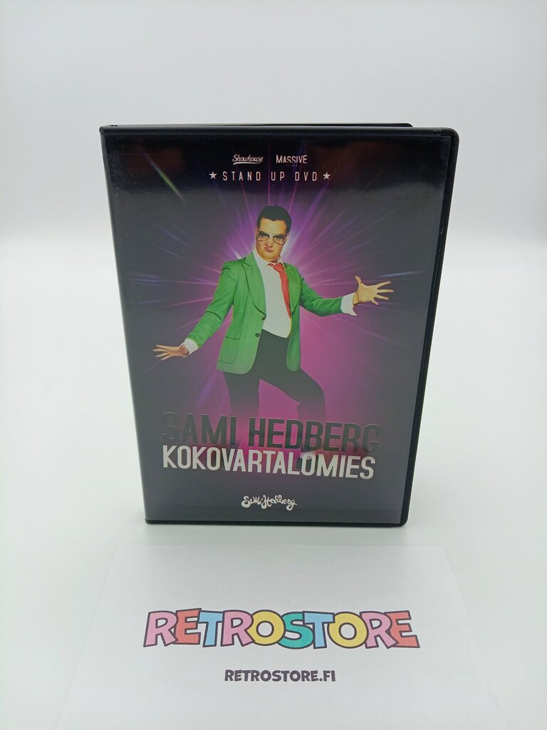dvd sami hedberg kokovartalomies etukansi