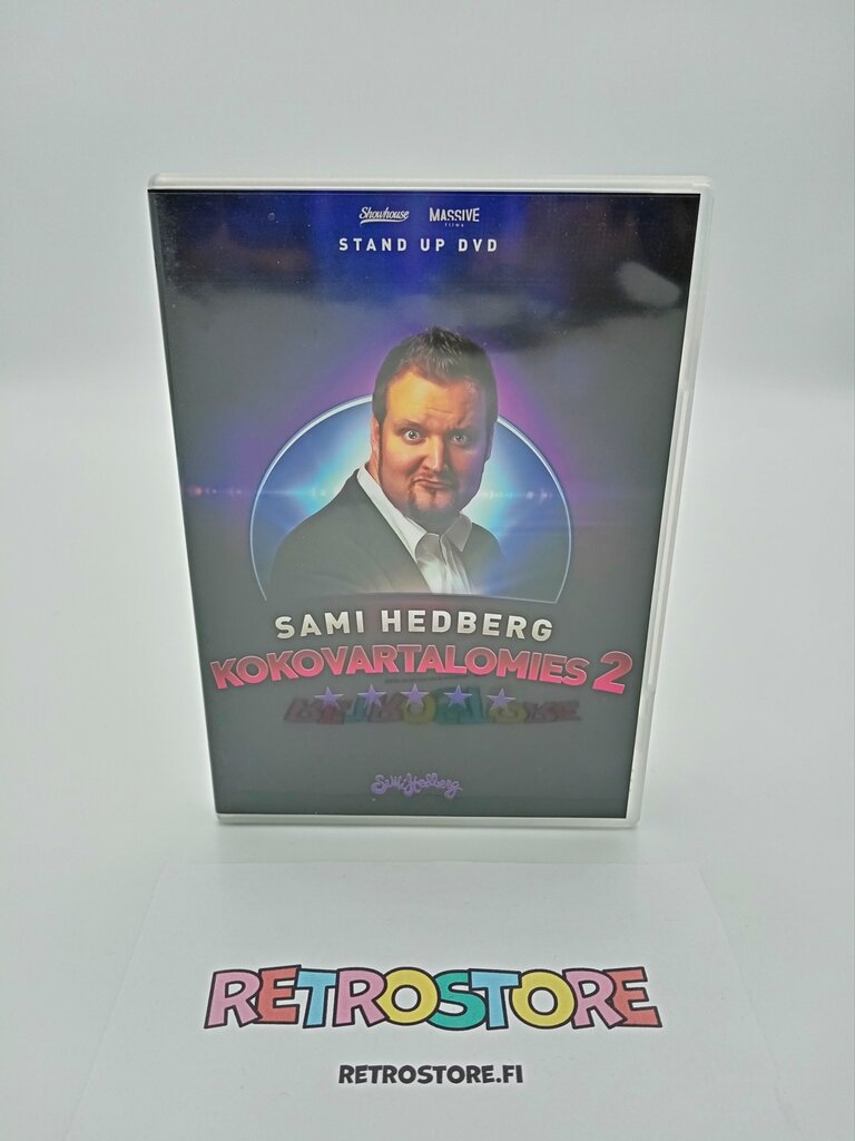 dvd sami hedberg kokovartalomies 2 etukansi