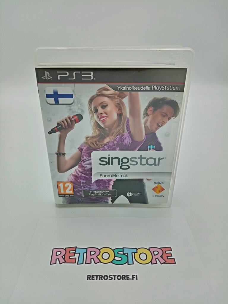 ps3 singstar suomihelmet etukansi