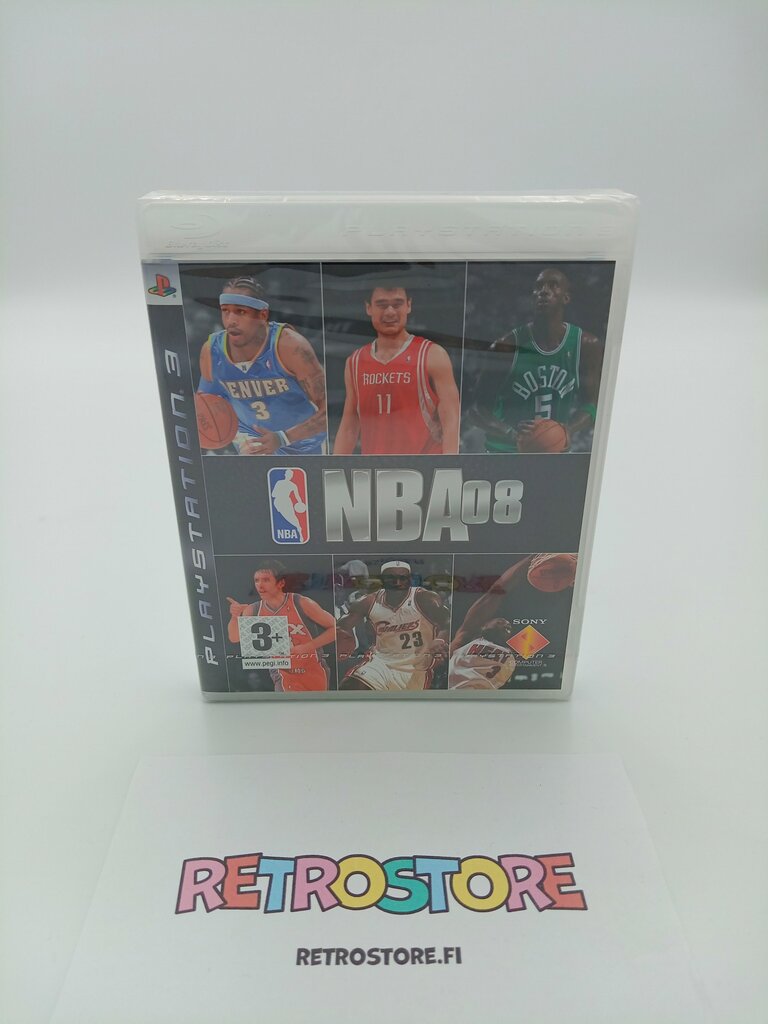 ps3 nba 08 sinetöity, etukansi