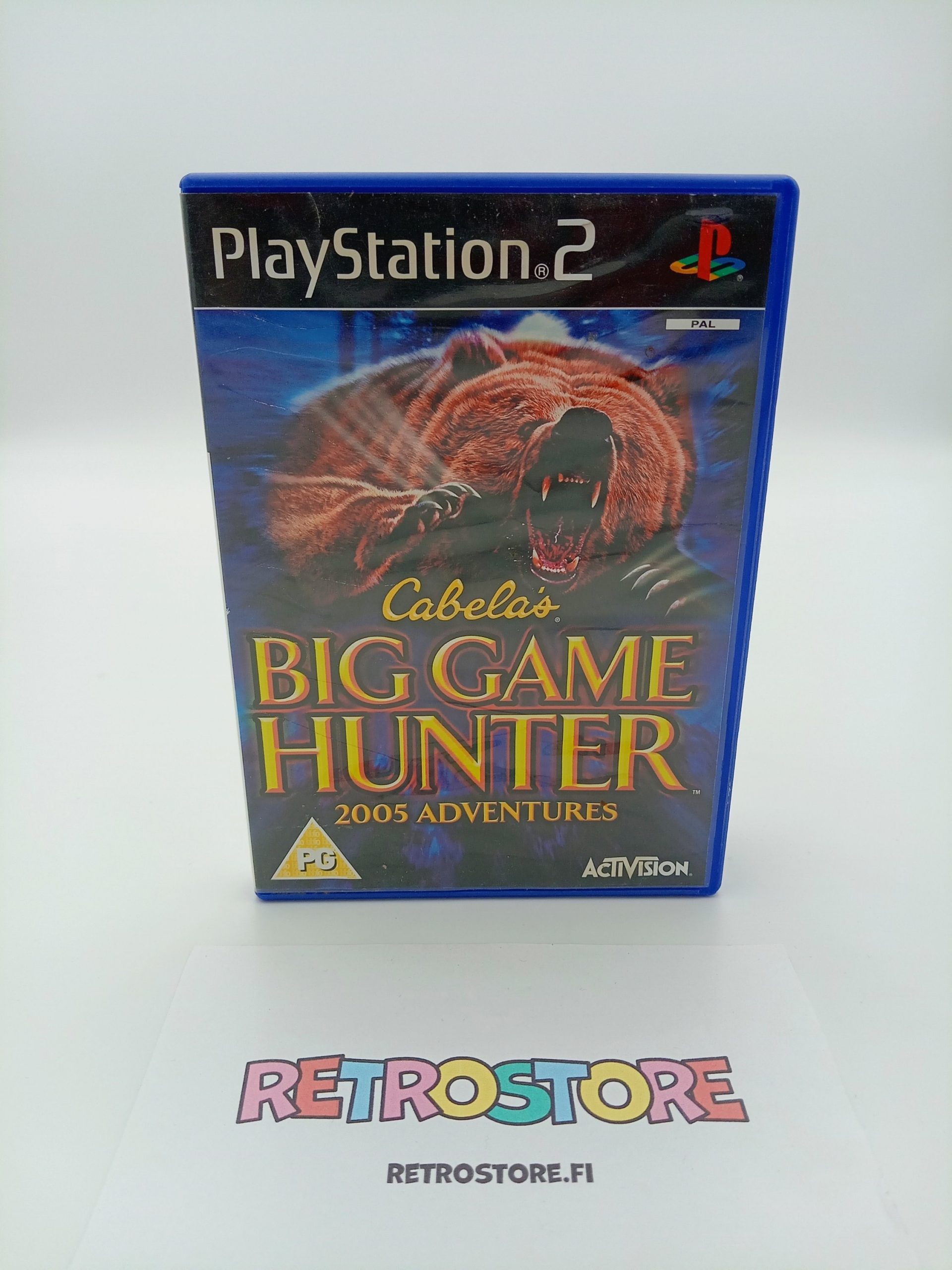 ps2 cabela's big game hunter 2005 adventures etukansi