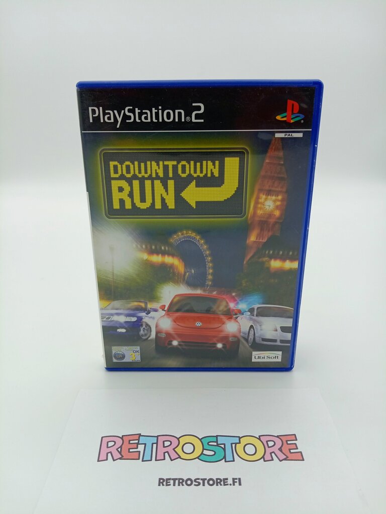 ps2 downtown run etukansi