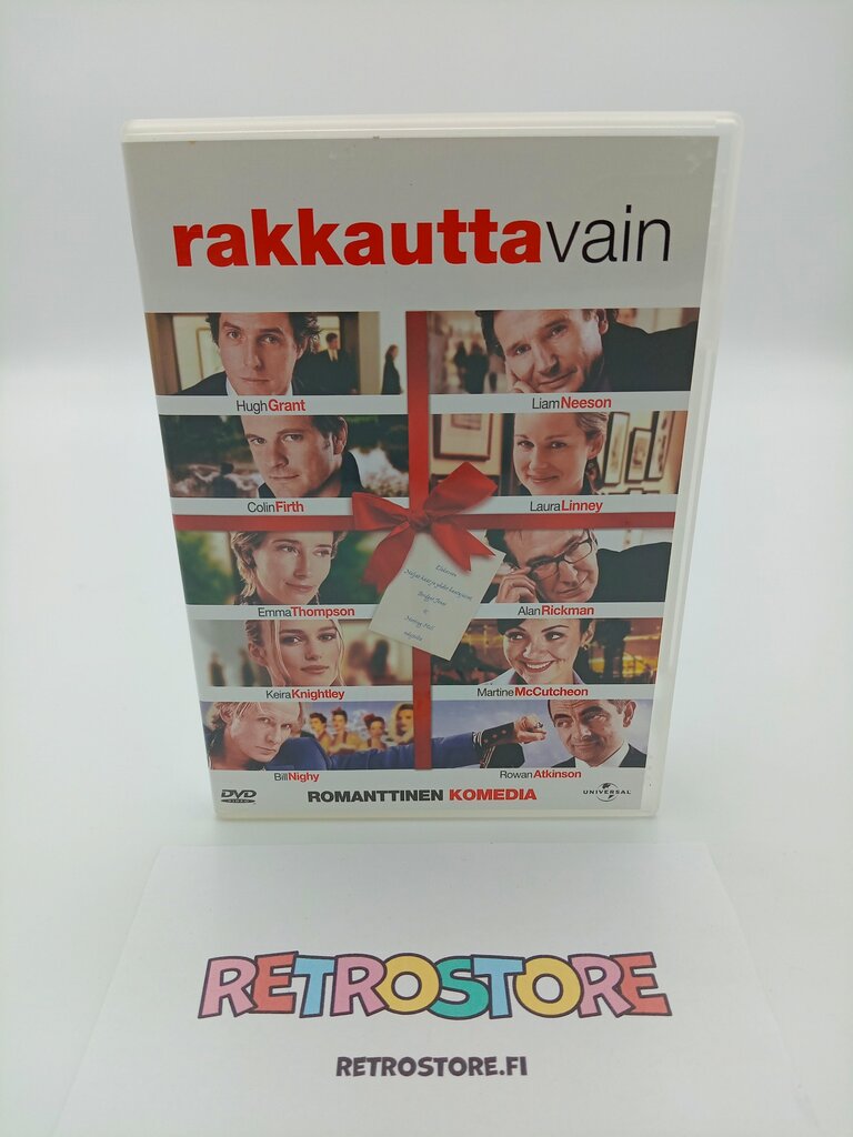 dvd rakkautta vain etukansi
