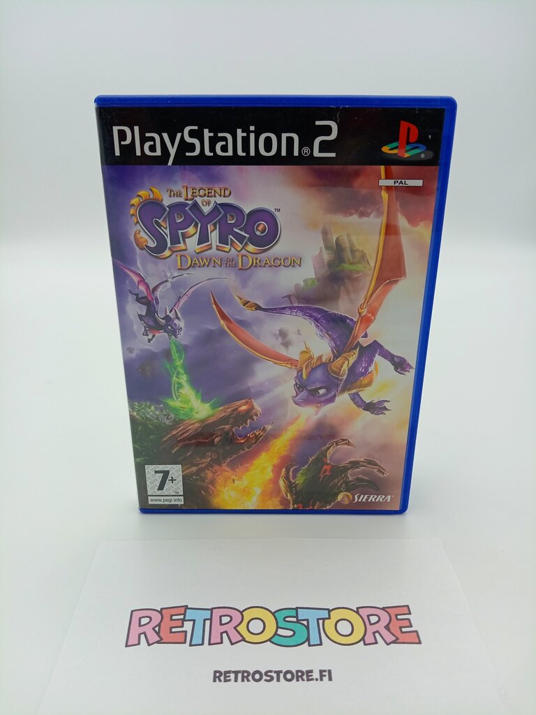 ps2 the legend of spyro dawn of the dragon etukansi