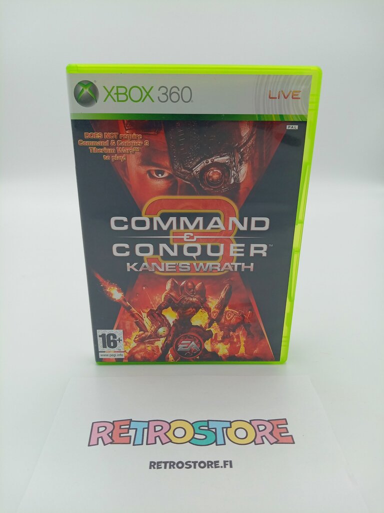 xbox 360 command and conquer 3 etukansi