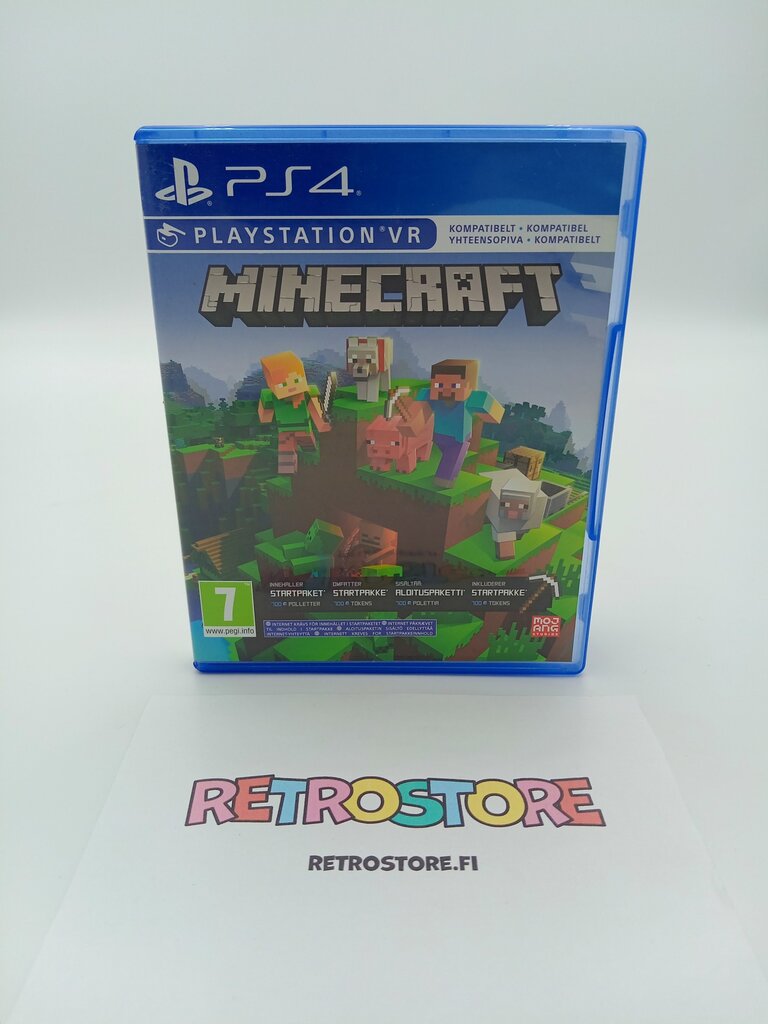 ps4 minecraft etukansi