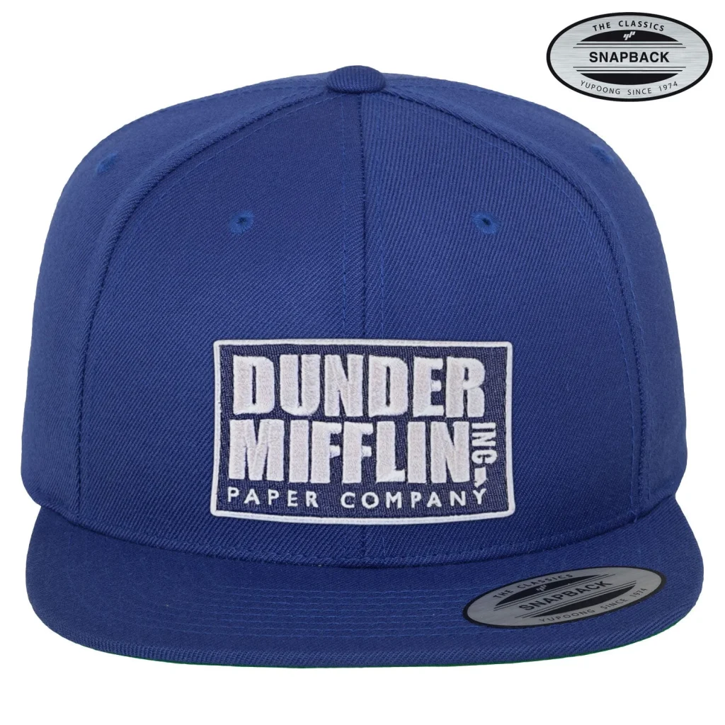 the office lippis, sininen snapback