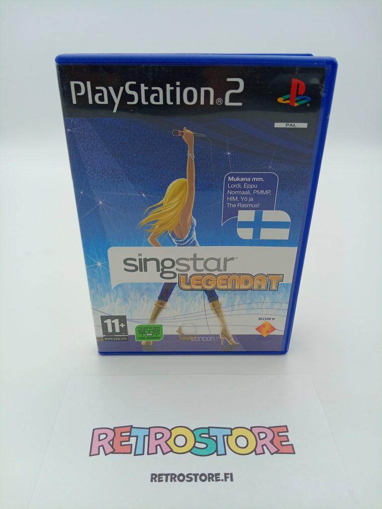 ps2 singstar legendat etukansi