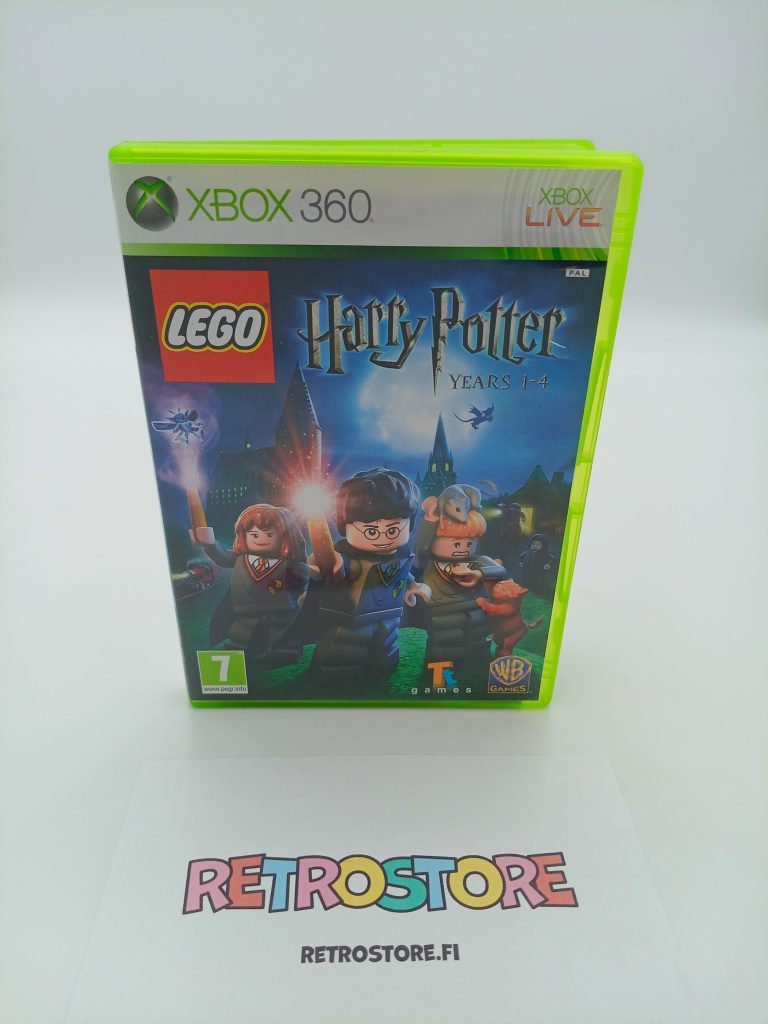 xbox 360 harry potter years 1-4 etukansi