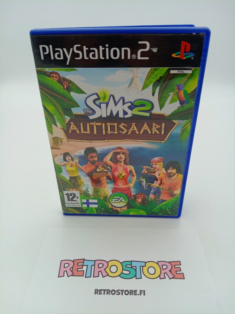 ps2 the sims 2 autiosaari etukansi