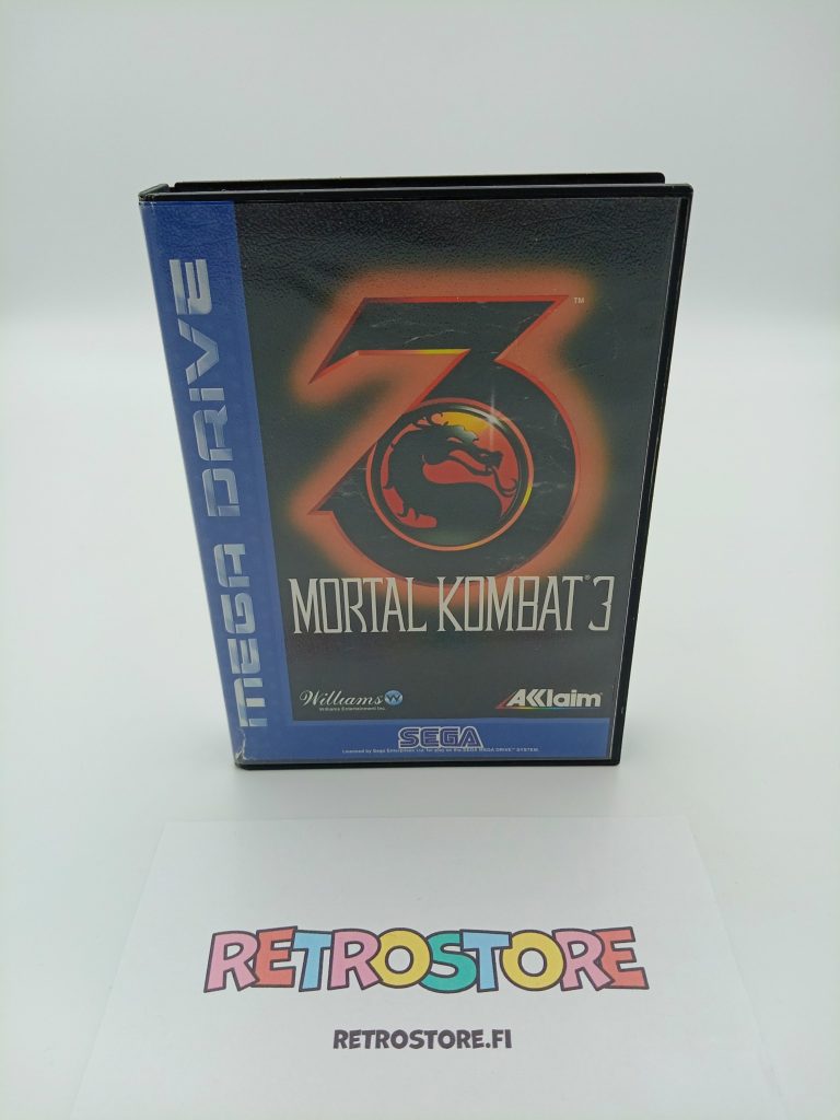 mega drive mortal kombat 3 etukansi