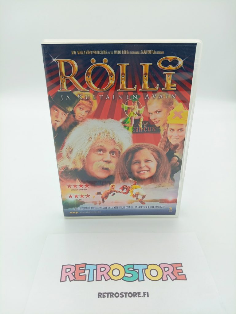 dvd rölli ja kultainen avain etukansi