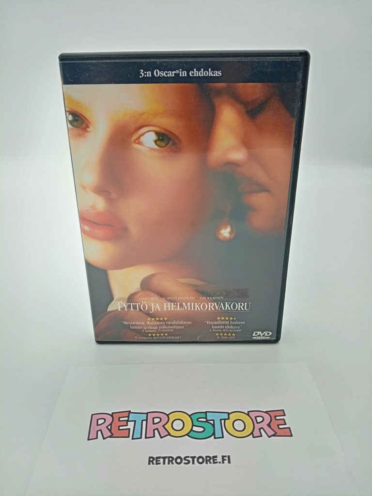dvd tyttö ja helmikorvakoru etukansi