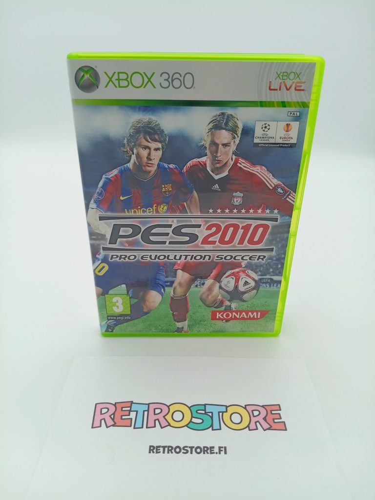 xbox 360 pes 2010 etukansi