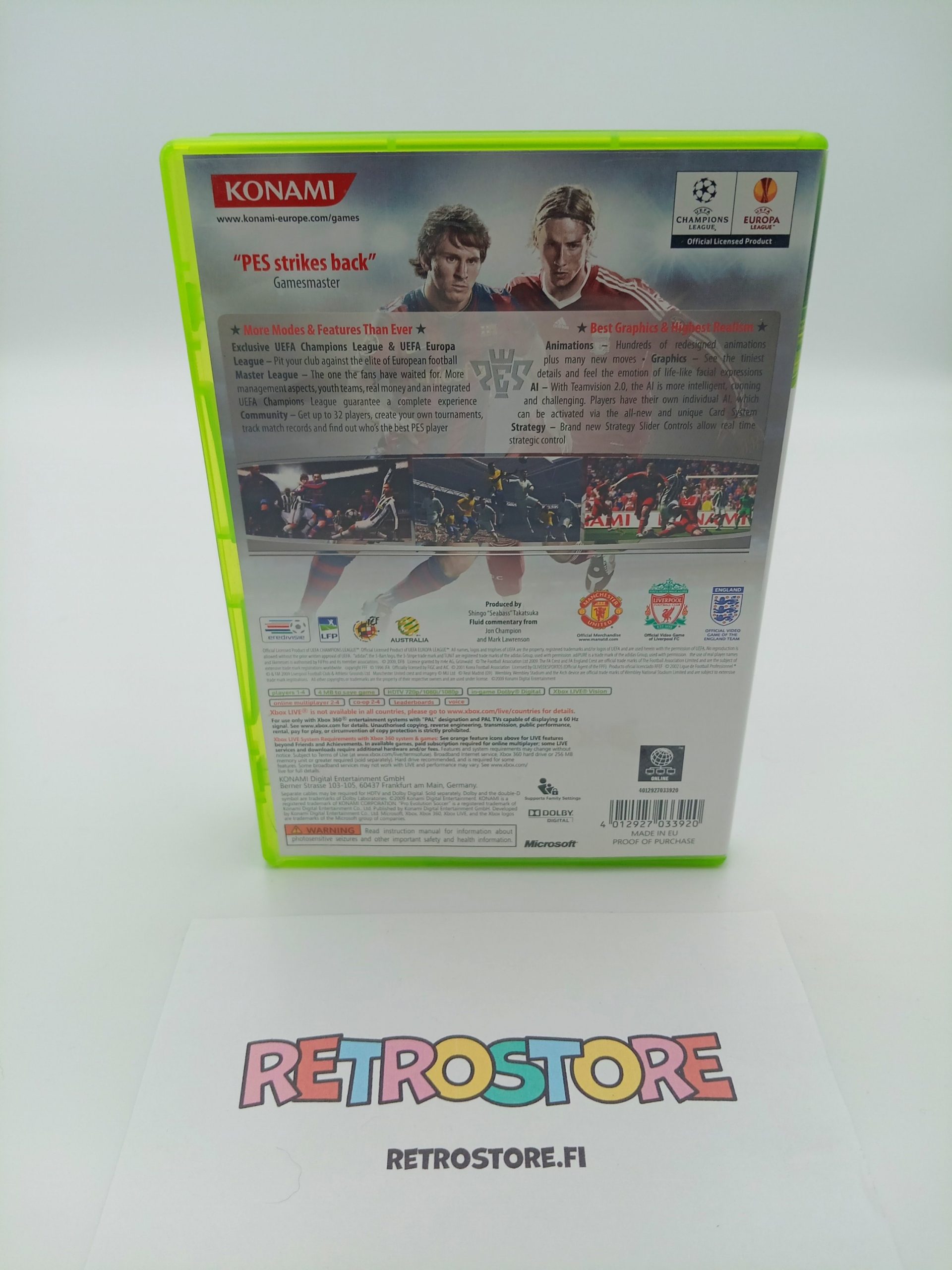 xbox 360 pes 2010 takakansi