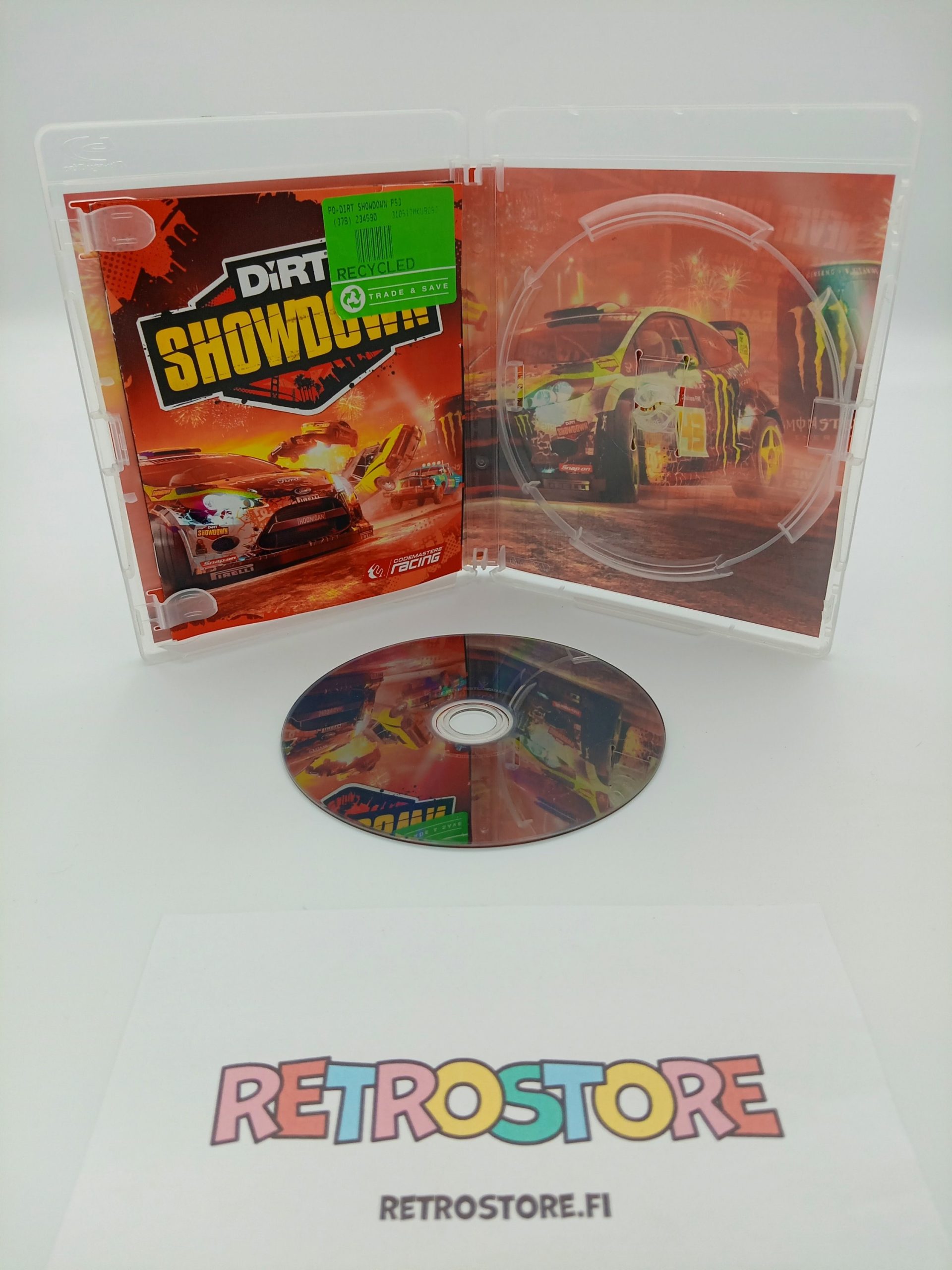 ps3 dirt showdown sisältö