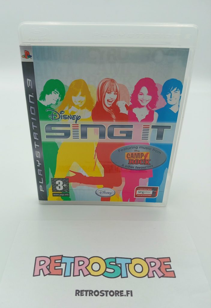 ps3 disney sing it etukansi